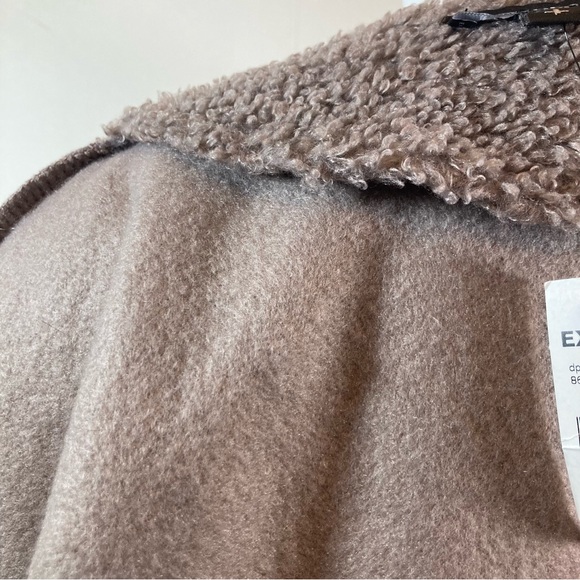 💙NWT! Express Open Front Sherpa Sweater Cardigan - Picture 6 of 11